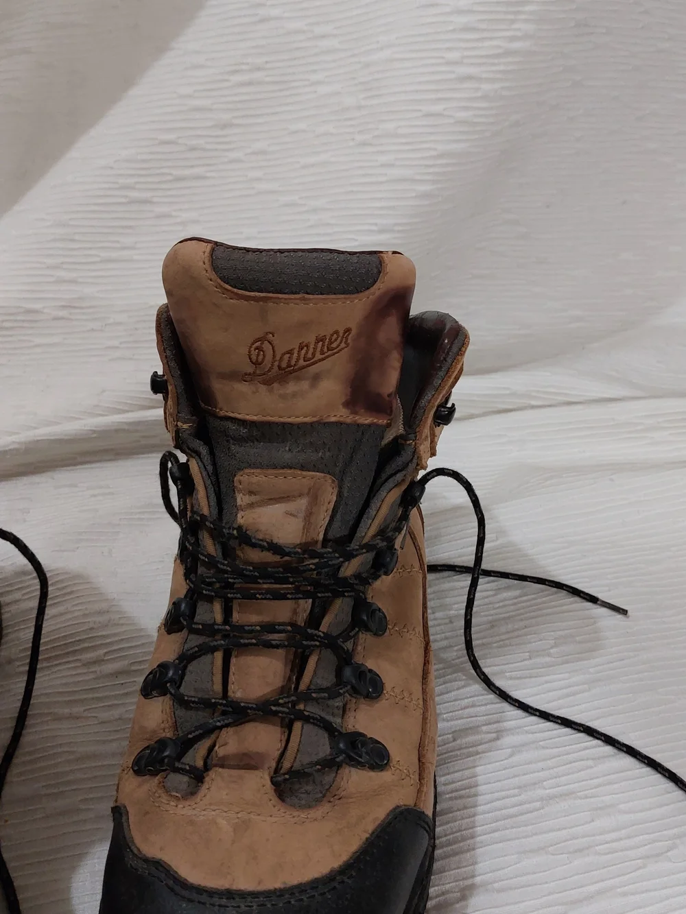 Danner Gore-tex Men's Brown Leather Hiking Boots Size 13 - Picture 9 of 12